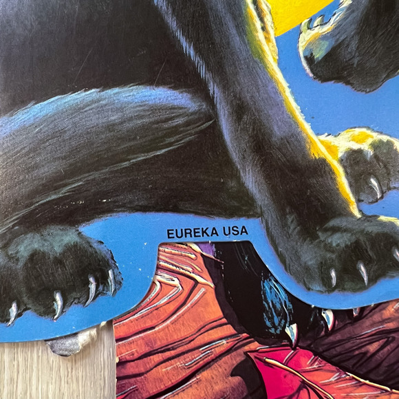 Lot of 4 Vintage Halloween Die Cuts EUREKA Black Cats Cute Scary - Picture 9 of 9